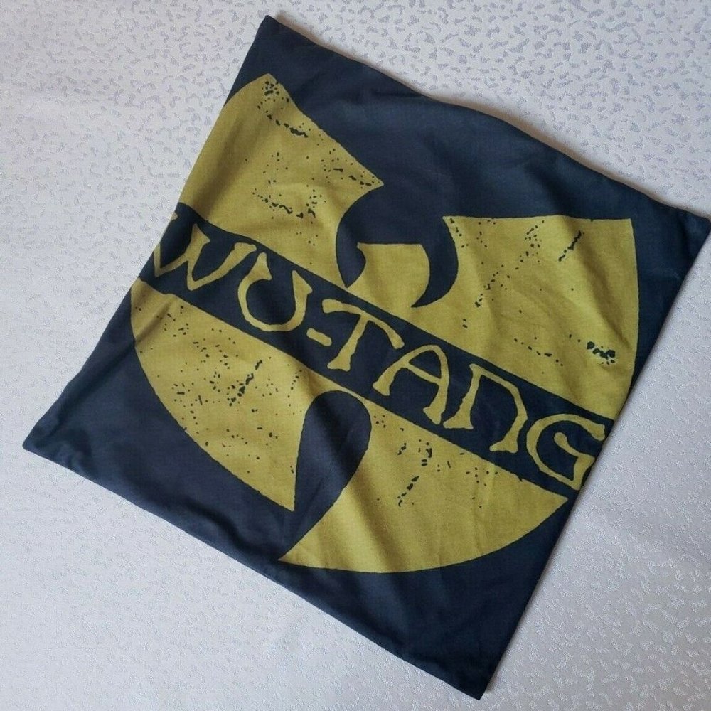 2 Wu-Tang Pillow Cases, Black And Yellow, Never Used